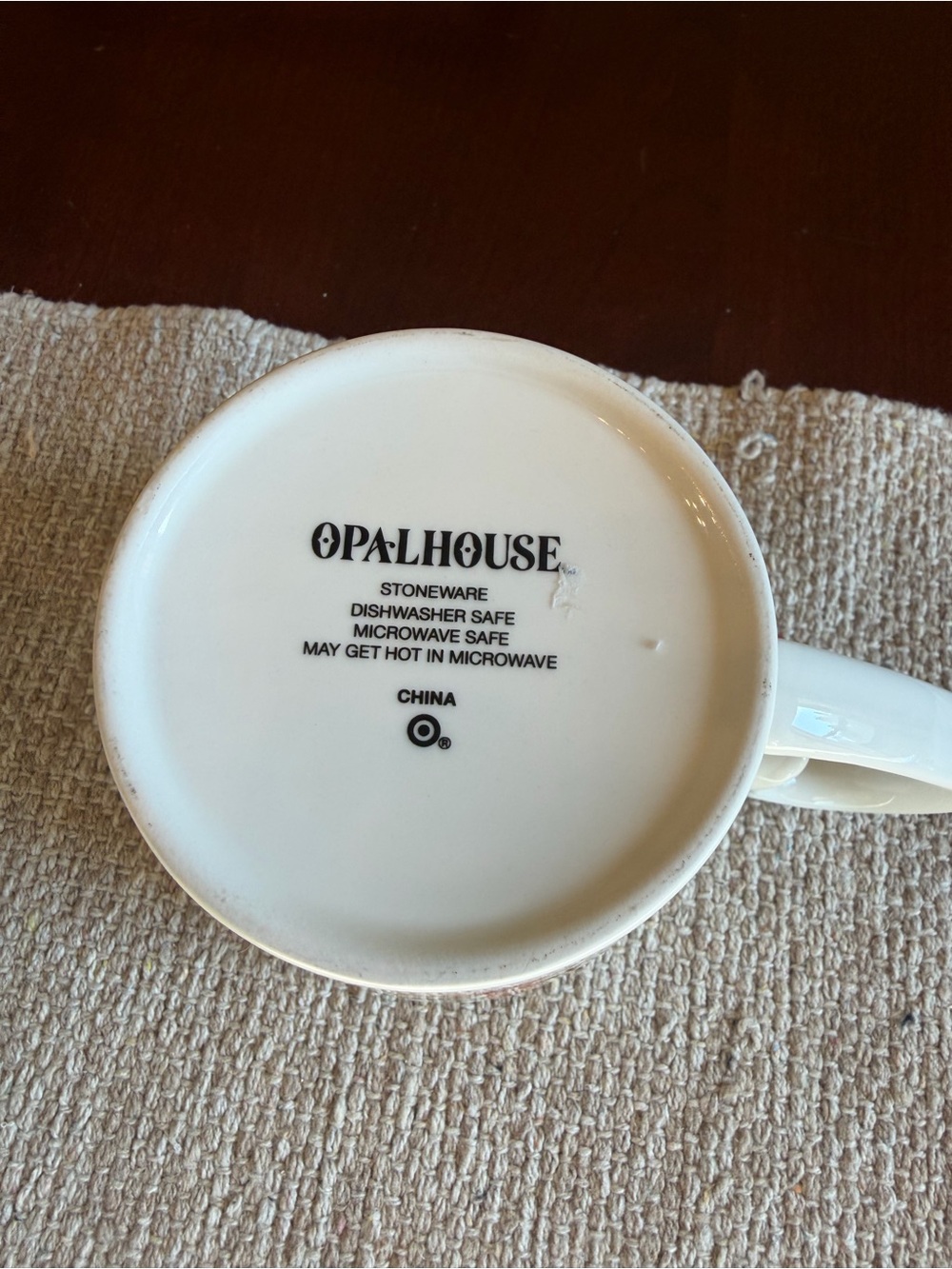 Opalhouse Floral Monogram ‘L’ Stoneware Mug - Picture 3 of 3
